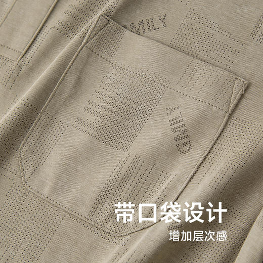 【镂空透气】【新款DDY】大依优型大码口袋短袖Polo衫翻领加肥加大男装大号大码衬衣上衣男士绅士商务休闲半袖夏季 商品图2