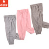 棉果果夏季新品棕色防晒速干弹力梭织长裤M202200324309 商品缩略图1