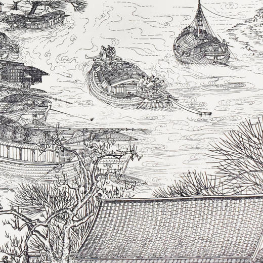 【西安印钞】清明上河图纪念长券 商品图9