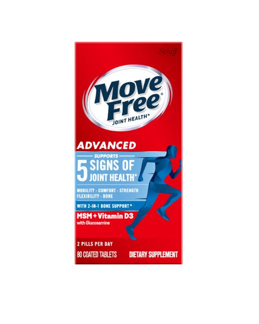 Move Free维骨力氨糖软骨素 蓝瓶80粒 商品图4