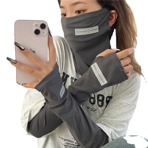 【新品福利！买袖套送面罩】夏日必备，防晒降温。冰袖解暑，宽松舒适。赛车、骑行、户外，方便携带，任性穿戴！ 商品图6