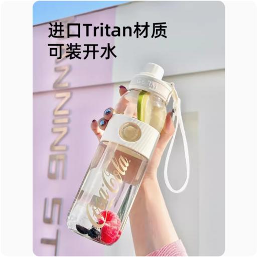 BF楼毋比极物/GERM 可口可乐联名运动水杯 大容量 夏季便携 元气 水壶吸管杯 耐高温700ml吊牌价119 活动价99元 商品图3