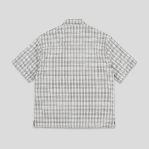 GOODBAI 916 纽扣格纹短袖衬衫 商品图2