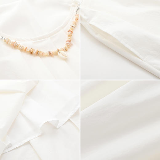 韩版休闲温柔风显瘦连衣裙Q4221606 商品图2