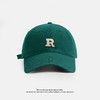 【帽子选对头小一倍❗️夏季软顶鸭舌帽】显脸小，R标字母棒球帽，男女小众大头围百搭软顶鸭舌帽，运动防晒帽子父亲节礼物新年礼盒年货礼盒 商品缩略图12