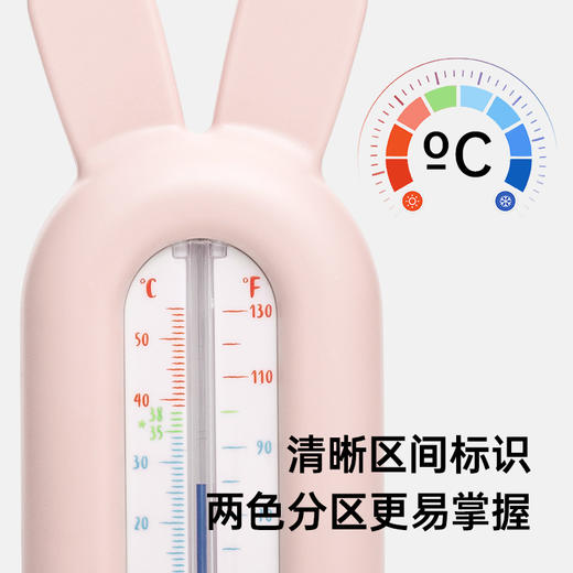 Suavinex苏维妮进口洗浴水温计新生婴儿宝宝沐浴洗澡测水温精准（颜色随机） 商品图1