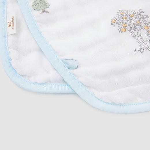 英氏-浴巾毛巾（常年）H4森林豆芽小浴巾50*30CM 商品图5