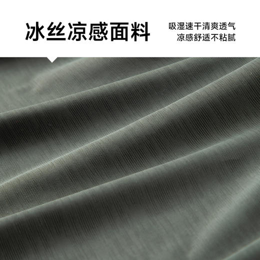 【冰丝高弹】【新款DPF】大依优型大码短袖T恤加肥加大男装大号大码上衣男士休闲半袖夏季 商品图3