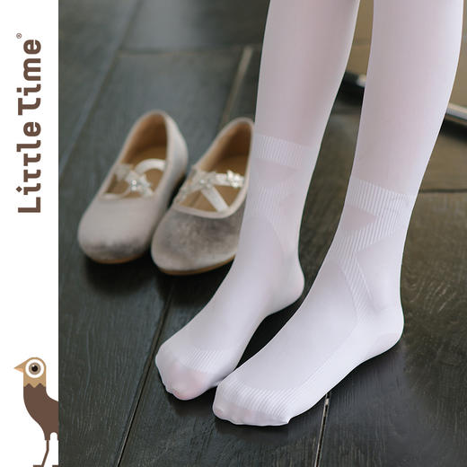 littletime舞蹈内裤儿童考级专用高胯形体芭蕾舞练功服女童体操服 商品图3