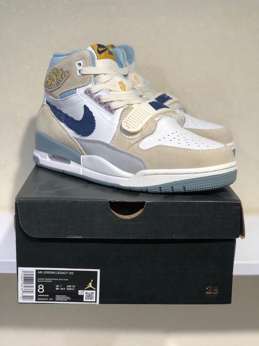 夏日特惠💰420 Air Jordan Legacy 312 头层皮打造市面高工艺有着交错结合的设计 商品图4