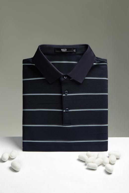 【商场同款】商务翻领短袖T恤 商品图0