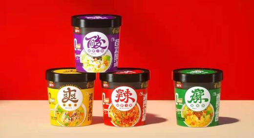 【严选】国华美食有蔬有味面条麻辣酸爽四种口味每组*6桶装（厂家直发） 商品图0