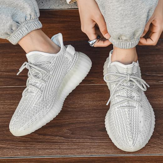 ZHR则则椰子鞋2024春季新款情侣百搭休闲鞋软底轻便透气运动鞋男 商品图2