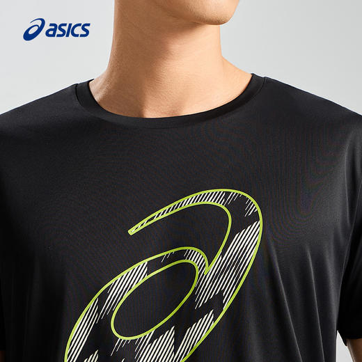 【退仓勿拍】ASICS亚瑟士新款男式吸湿快干跑步短袖套头圆领运动舒适透气T恤2011D076 商品图2