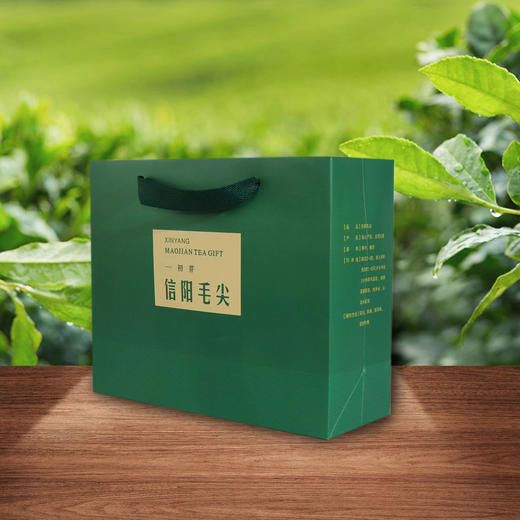 初芽毛尖套装【绿.1斤装.1提4个二两半听】6.8元1套.整箱50套 商品图2
