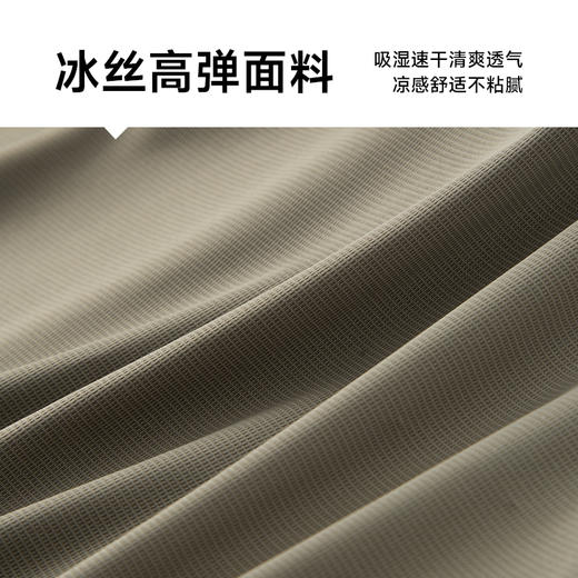 【Q】【冰丝高弹】【新款DPF】大依优型大码短袖Polo衫翻领加肥加大男装大号大码上衣男士休闲半袖夏季 商品图2