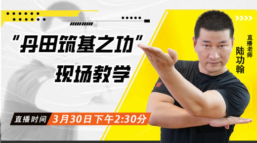 3月30日 丹田筑基之功 现场教学 商品图0