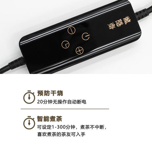 【厂家直发】龙隐斋 有杏电陶炉家用功夫茶具烧水煮茶炉小型静音电茶炉泡茶专用茶炉 商品图5