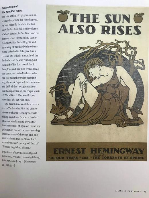 海明威画传 约百幅插图 精装16开 商品图10