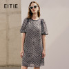 EITIE爱特爱夏季新款时尚休闲通勤印花连衣裙7407134 商品缩略图0
