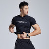 OMG潮牌 锦纶高弹力紧身健身衣服男士速干跑步训练短袖运动T恤J-EMJSY1583 商品缩略图3