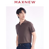 【POLO】男装毛织混纺肌理翻V领POLO V领上衣服合身休闲 1N2111110 商品缩略图3
