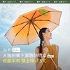 蕉下三折黑胶防晒伞BM63724  遮阳伞防紫外线晴雨两用双层布 商品缩略图3