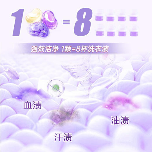 Sumijoy素美介洗衣凝珠 留香珠三合一浓缩留香持久除螨抑菌 商品图3
