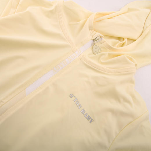 棉果果夏季新品黄色男童女童防晒冰感针织外套M202100424303 商品图3