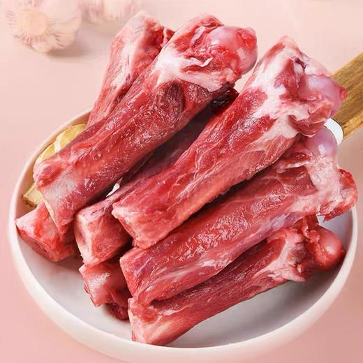 夏季牧场 内蒙古有机羔羊肉棒骨4斤【1000g×2袋】一共约10-12支顺丰包邮 商品图2