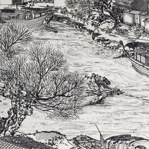 【西安印钞】清明上河图纪念长券 商品图5