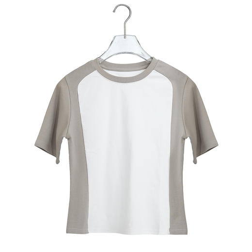 夏季纯棉薄款短袖t恤女宽松插肩袖上衣SZ2684 商品图1