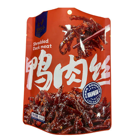 手撕好吃鸭肉丝肉干酱香麻辣网红零食宿舍追剧休闲小吃 商品图5