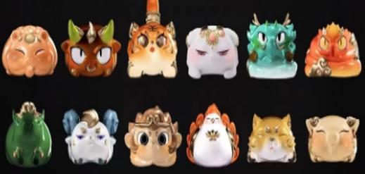 福福贴贴十二生肖 卯兔 商品图0