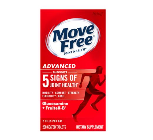 【金义发货】MoveFree维骨力 红瓶200粒 商品图4