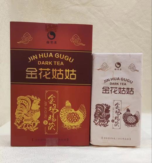 金花姑姑*金鸡赐茯 安化黑茶 950g 商品图3
