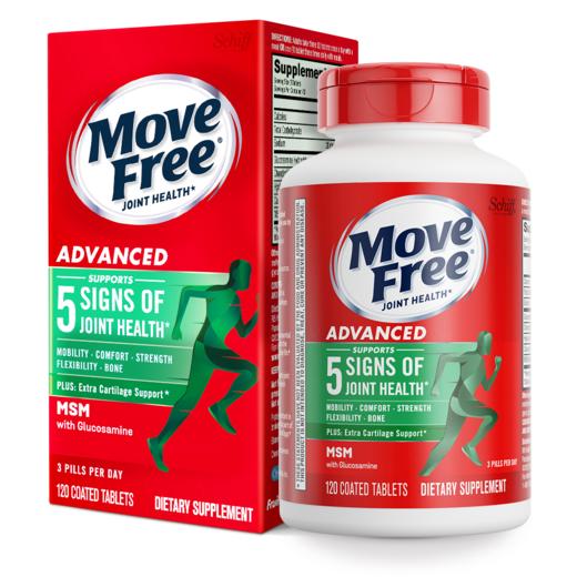 MoveFree氨糖维骨力 绿瓶120粒 商品图0
