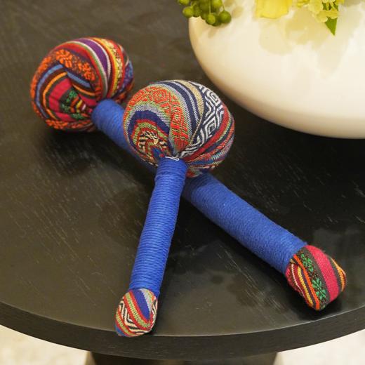 【七修】山苍子按摩手锤 | 手工绑制 敲打全身 多规格 按摩舒适 放松身心  白柄蓝柄随机发货 商品图12