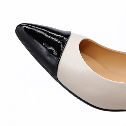 #限时特价#西班牙原产优雅舒适女款时装鞋黑色/白色5943 商品图8