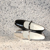 BIUCILI 「赫本玛丽珍」原创黑色银色平底舒适芭蕾风玛丽珍女单鞋 商品缩略图0