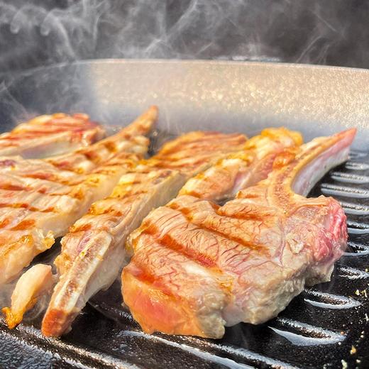 夏季牧场 内蒙古有机羔羊原切法式羊排2斤【250g×4袋】一共约12-16支顺丰包邮 商品图4