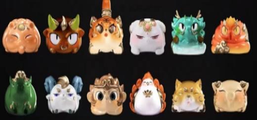 福福贴贴十二生肖 鸡 商品图0