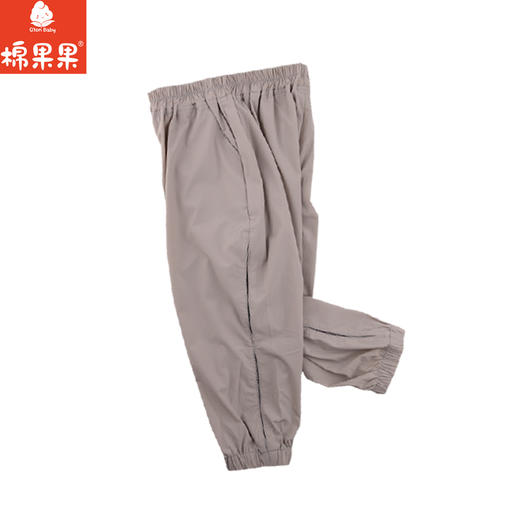棉果果夏季新品棕色防晒速干弹力梭织长裤M202200324309 商品图2