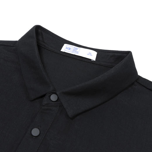 【新品上新】HX 夏季翻领短袖T恤Y102420051101/02/03POLO杉 商品图9