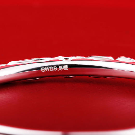 锦悦花容银手镯 商品图3