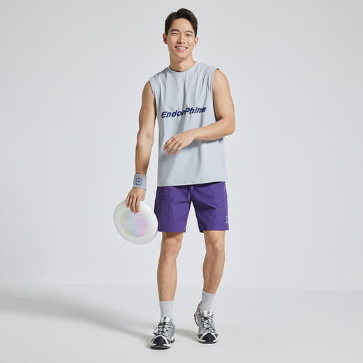 OMG休闲五分裤男外穿休闲梭织防泼水运动短裤户外夏季健身裤J-FMDK2676 商品图4