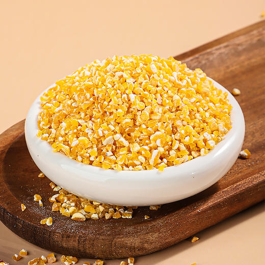 【粗粮首选】袋鼠小布黄糯玉米碴子800g/ 罐 熬粥佳品即食速烹口感糯滑 商品图4