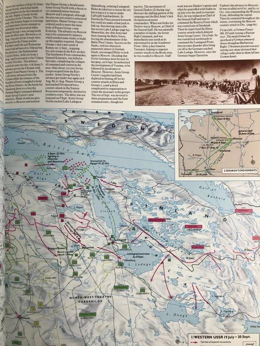 泰晤士二战地图集（1989，Guild Pub） 数百幅彩色插图 精装8开 商品图10