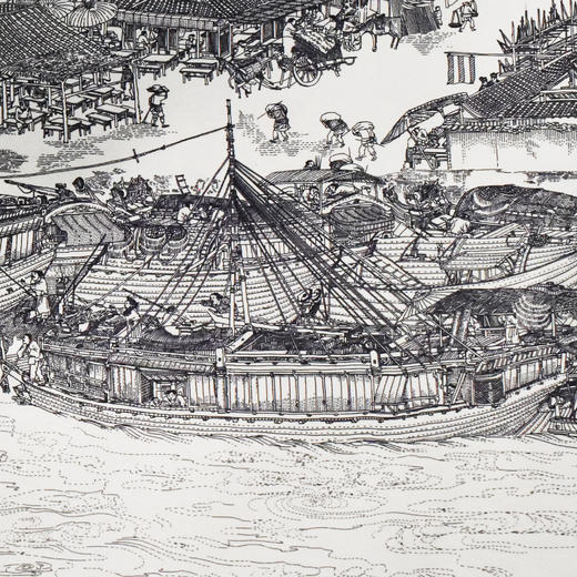 【西安印钞】清明上河图纪念长券 商品图6