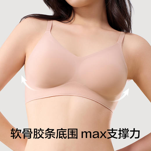 有棵树「3/4杯」软支撑小胸聚拢无痕透气内衣文胸-06013 商品图2